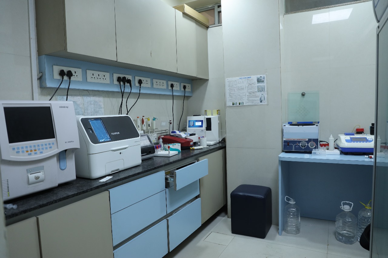 RK Hospital waiting area